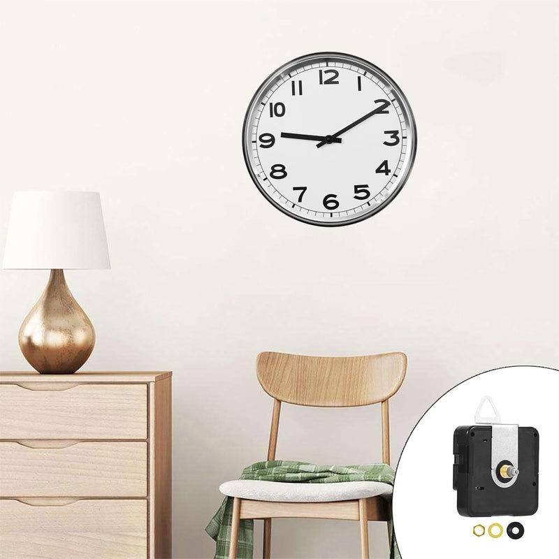 Quiet Operation Long Shaft Clock Movement Quartz Mechanism 16.5 Inch Replacement Repair Kit - Image 5